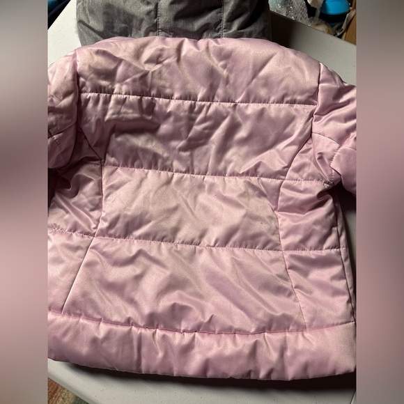 Gerry Weber Pink and Gray Puffer Jacket for Kids - Picture 11 of 13
